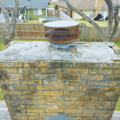 Chimney Crown and masonry